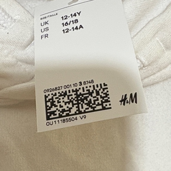 H&M White NASA Hoodie for Men - Picture 3 of 9